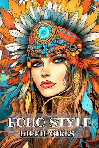 Boho Style Hippie Girls Fnnny: Beautiful Models Wearing Bohemian Chic Clothing & Flowers von Independently published